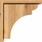 Ekena Millwork Yorktown Rough Sawn Corbel w/Backplate, Western Red Cedar, 6"W x 14"D x 14"H COR06X14X14YOR01RWR - alternate 3